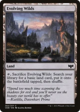 Evolving Wilds card image