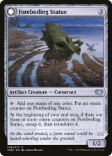 Foreboding Statue // Forsaken Thresher card image
