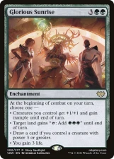 Glorious Sunrise card image