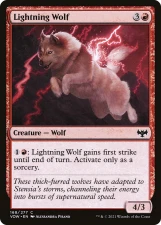 Lightning Wolf card image