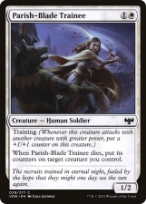 Parish-Blade Trainee card image