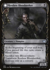 Restless Bloodseeker // Bloodsoaked Reveler card image