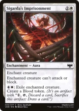 Sigarda’s Imprisonment card image