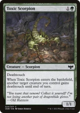Toxic Scorpion card image