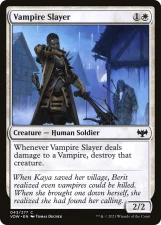Vampire Slayer card image