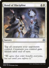 Bond of Discipline card image
