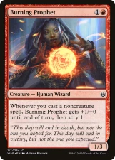 Burning Prophet card image