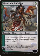 Huatli, the Sun’s Heart card image