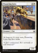 Pouncing Lynx card image