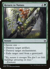 Return to Nature card image