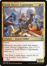 Tenth District Legionnaire card image