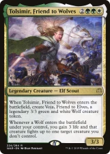 Tolsimir, Friend to Wolves card image