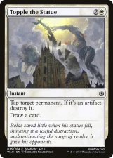 Topple the Statue card image
