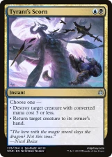 Tyrant’s Scorn card image