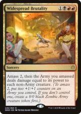 Widespread Brutality card image