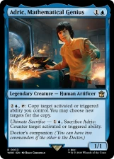 Adric, Mathematical Genius card image