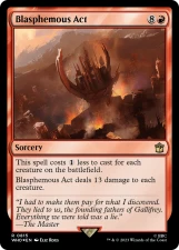 Blasphemous Act card image