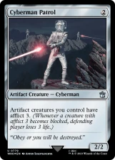 Cyberman Patrol card image