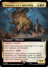 Dinosaurs on a Spaceship card image