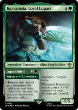 Karvanista, Loyal Lupari // Lupari Shield card image