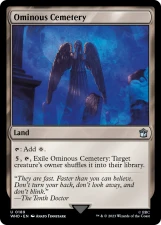 Ominous Cemetery card image