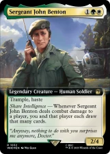 Sergeant John Benton card image
