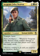 Sergeant John Benton card image