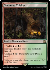 Sheltered Thicket card image