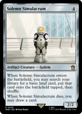 Solemn Simulacrum card image
