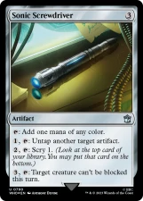 Sonic Screwdriver card image