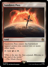 Sundown Pass card image