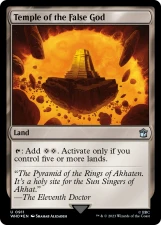 Temple of the False God card image