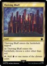 Thriving Bluff card image