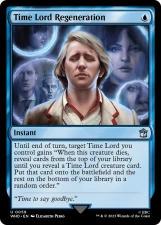 Time Lord Regeneration card image
