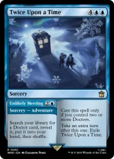 Twice Upon a Time // Unlikely Meeting card image