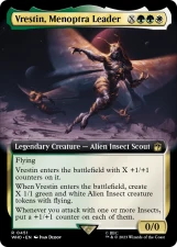 Vrestin, Menoptra Leader card image