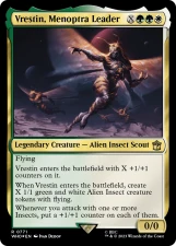 Vrestin, Menoptra Leader card image