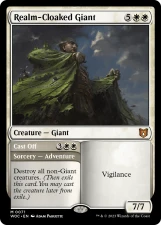 Realm-Cloaked Giant // Cast Off card image