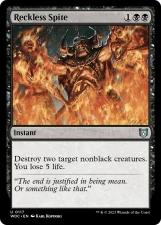 Reckless Spite card image