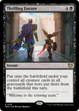 Thrilling Encore card image