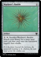 Wayfarer’s Bauble card image