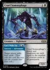 Cruel Somnophage // Can’t Wake Up card image