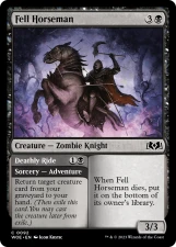 Fell Horseman // Deathly Ride card image