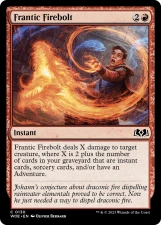 Frantic Firebolt card image