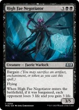 High Fae Negotiator card image
