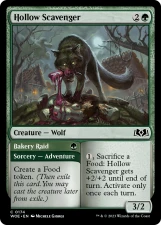 Hollow Scavenger // Bakery Raid card image