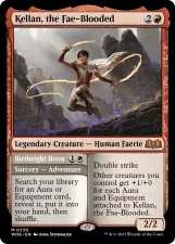 Kellan, the Fae-Blooded // Birthright Boon card image