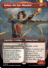 Kellan, the Fae-Blooded // Birthright Boon card image