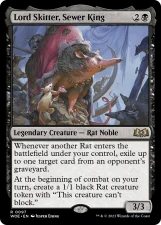 Lord Skitter, Sewer King card image