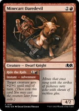 Minecart Daredevil // Ride the Rails card image